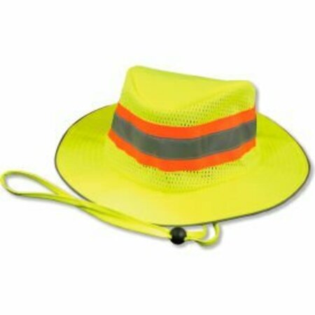 ERB SAFETY Aware Wear ANSI 107 Class Headwear, - Lime, One Size 61587